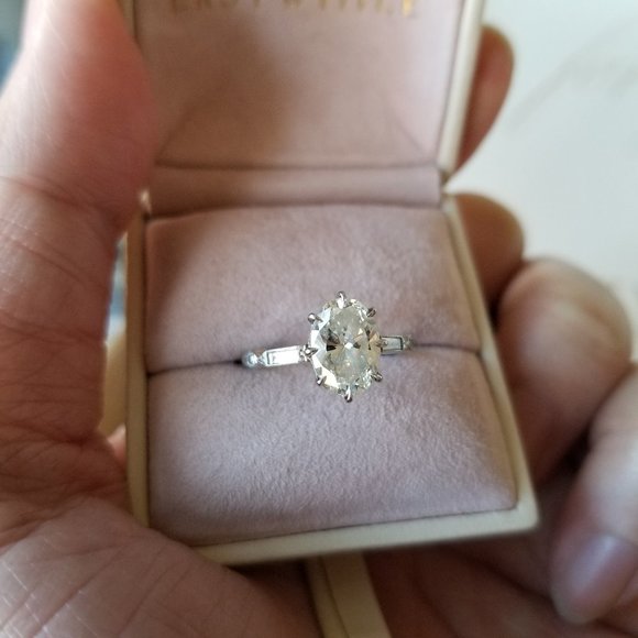 Vintage Engagement Ring by Erstwhile - Picture 1 of 11